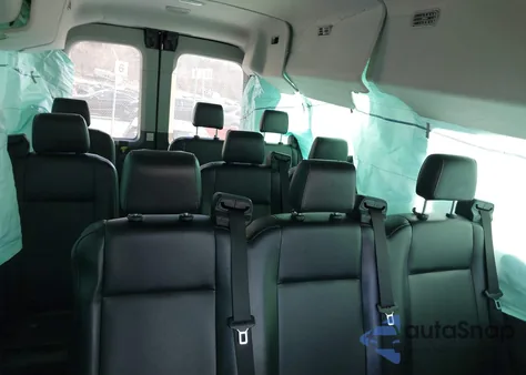 2020 Ford Transit-350 Passenger Van Xl z USA, uszkodzony, nr VIN 1FBAX2C87LKB25667